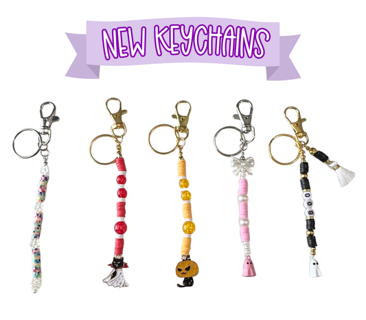 Flower Rainbow Bag Charm