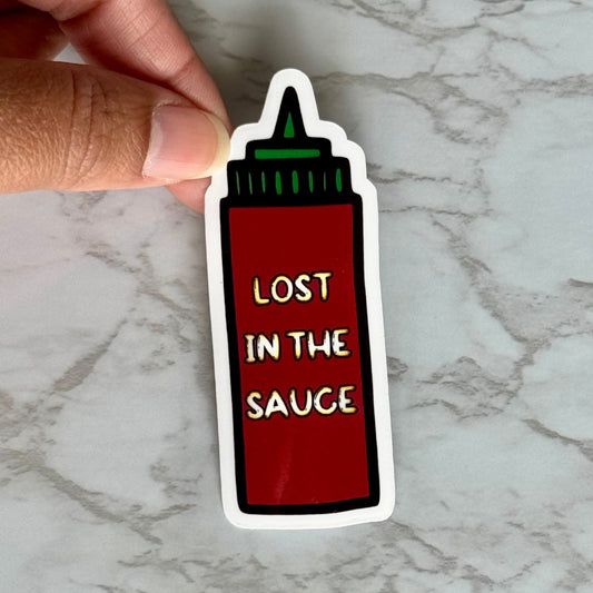 Lost In The Sauce Sticker