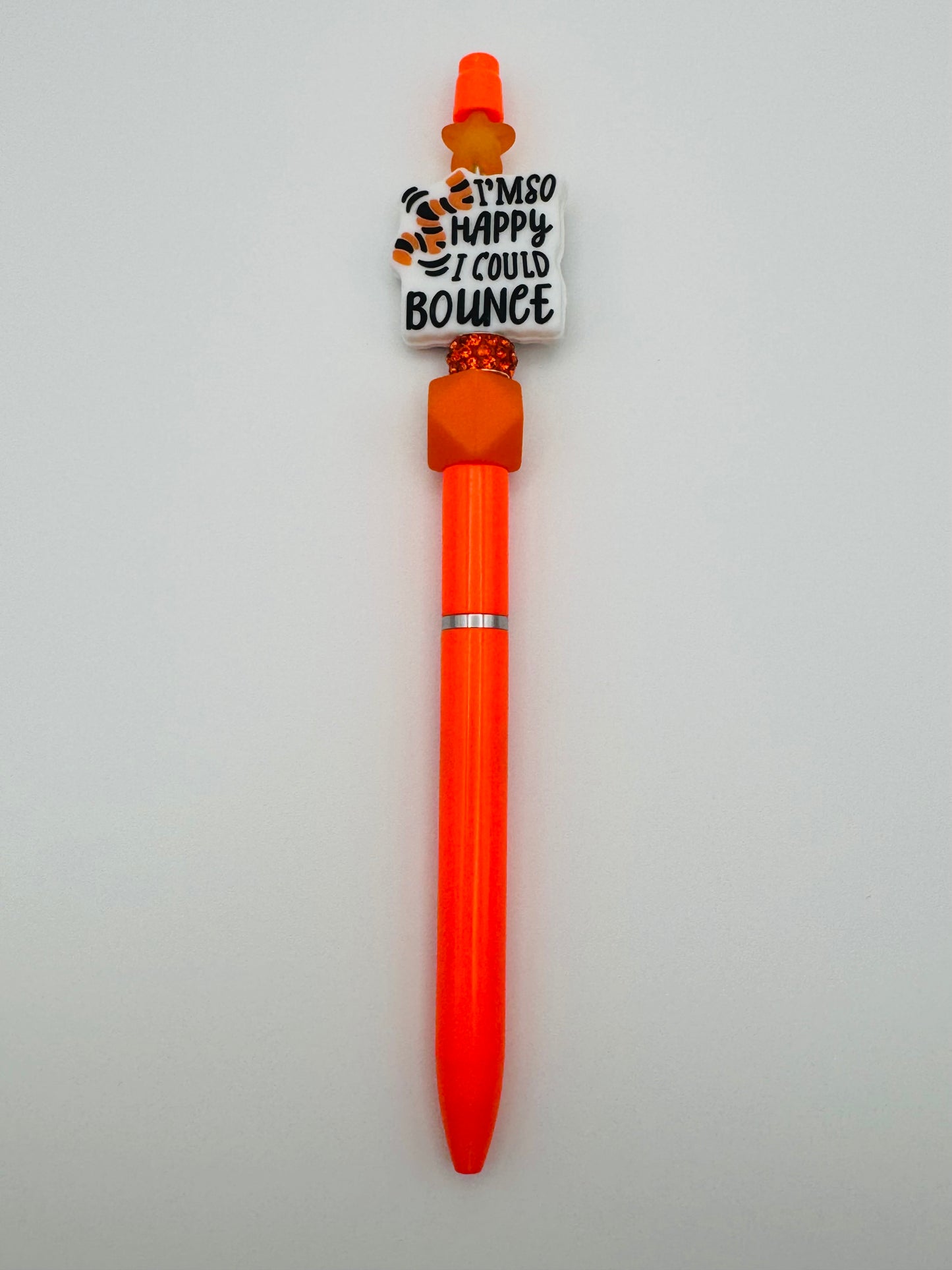 I’m So Happy I Could Bounce Orange Pen
