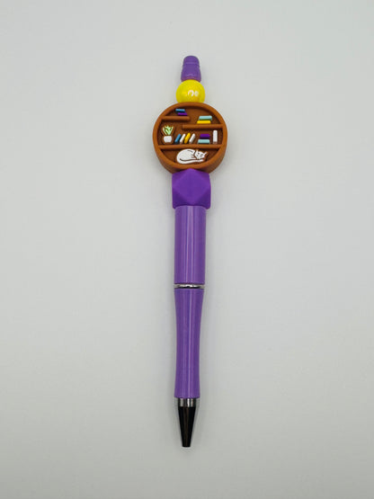 Bookshelf With Cat Pen