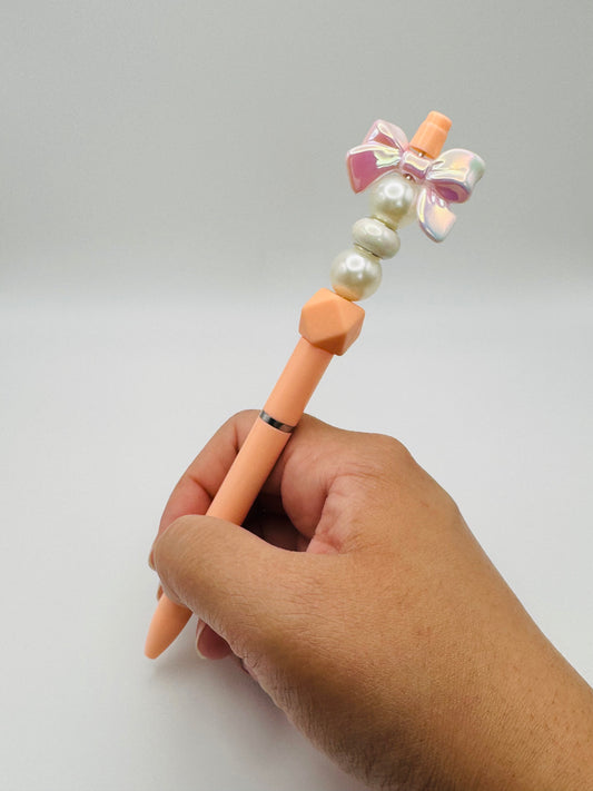 Pink Bow Pen