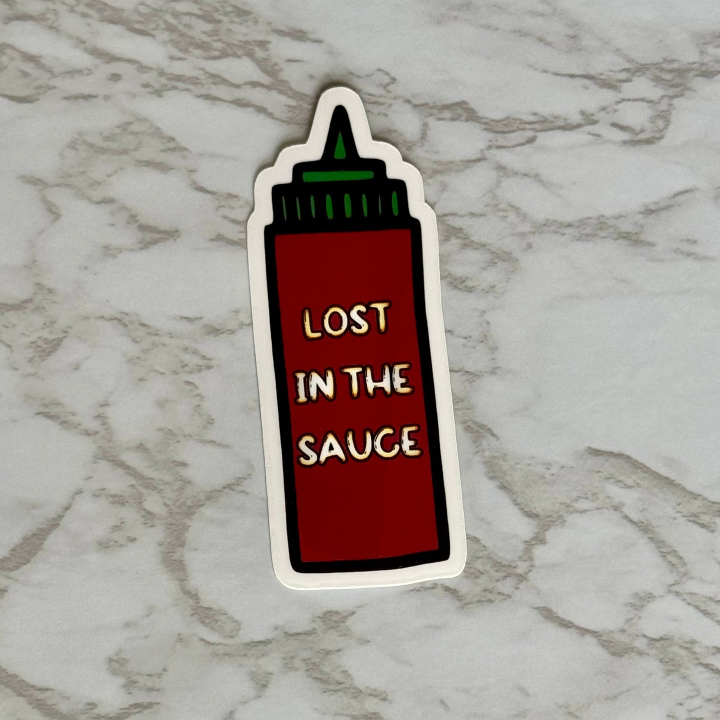 Lost In The Sauce Sticker