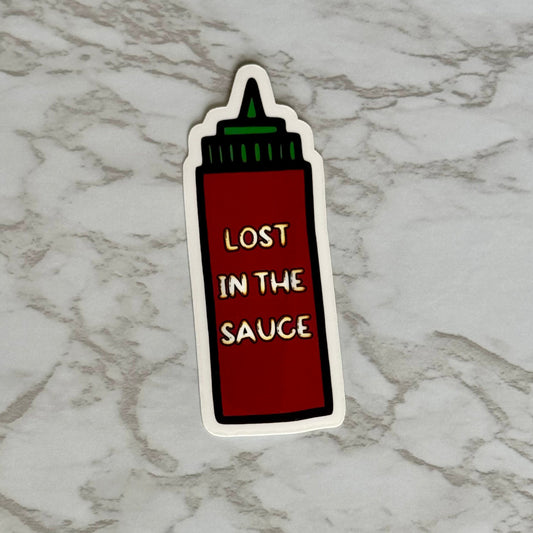 Lost In The Sauce Sticker