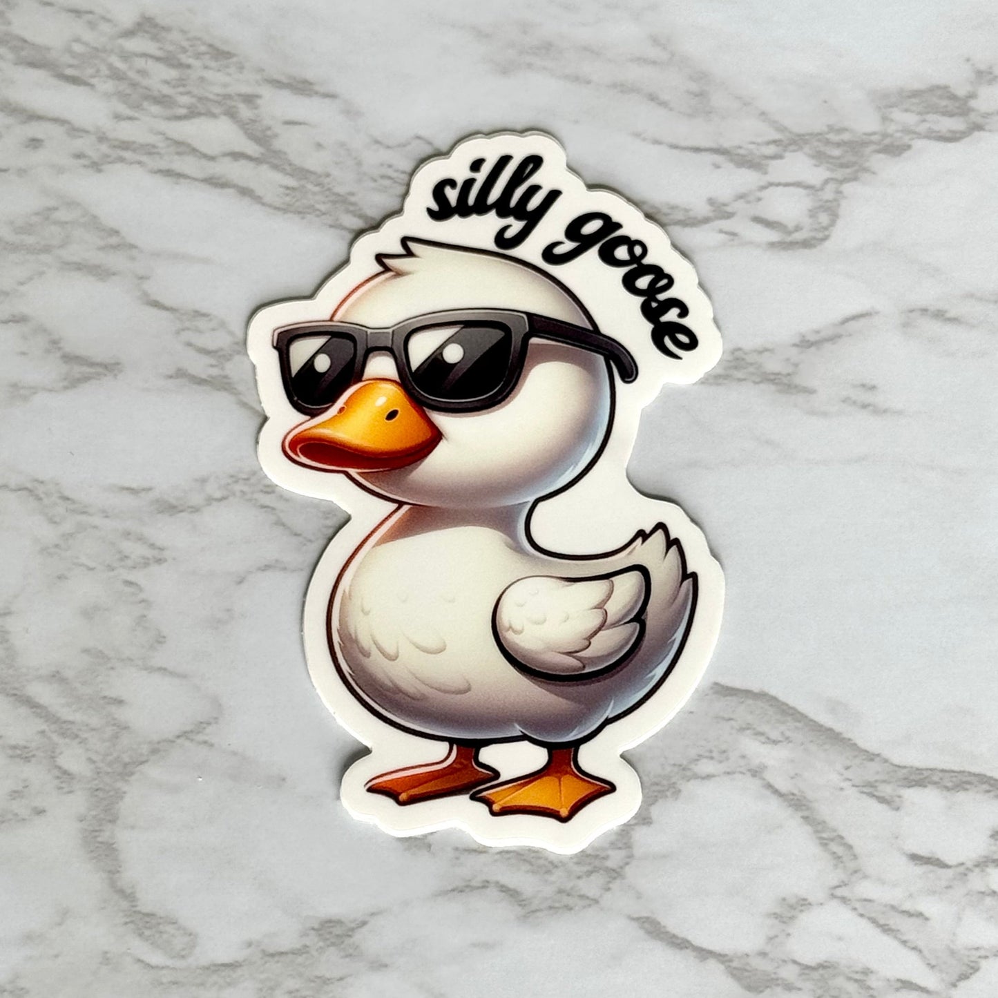 Silly Goose Sticker