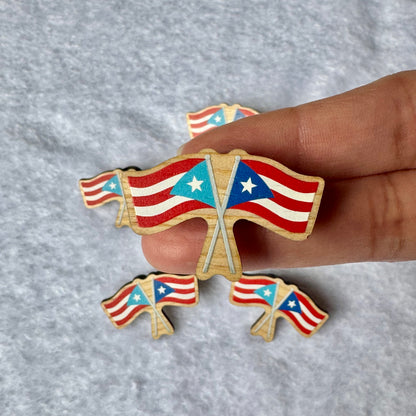 Puerto Rican Flag Pin